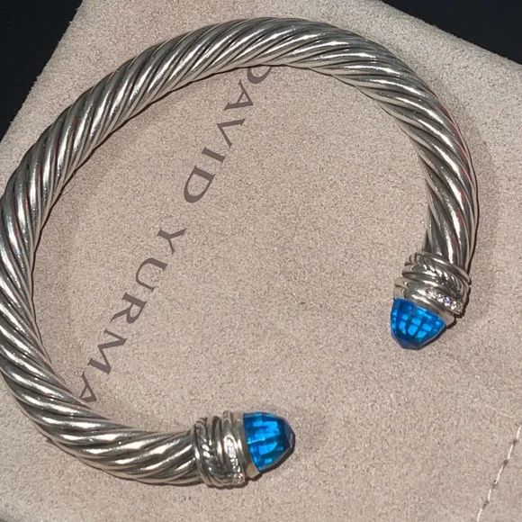 David Yurman Cable bracelet with diamonds - Picture 3 of 6